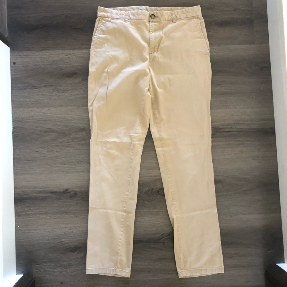 34x36 Old Navy Slim Tan Chino Pants - Straight Fit